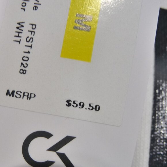 CALVIN KLEIN CROPPED WHITE HOODIE SIZE MEDIUM - Picture 6 of 7